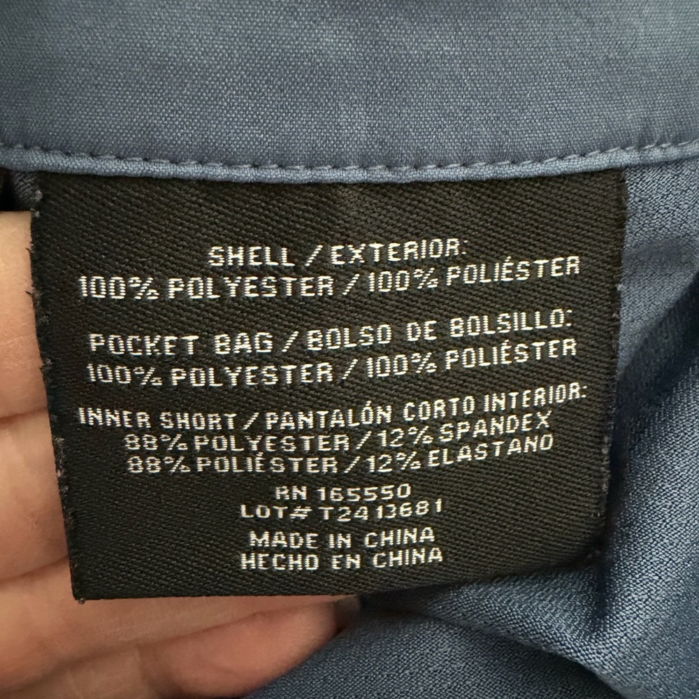 32 Degrees Women's Blue Skort - Picture 9 of 9